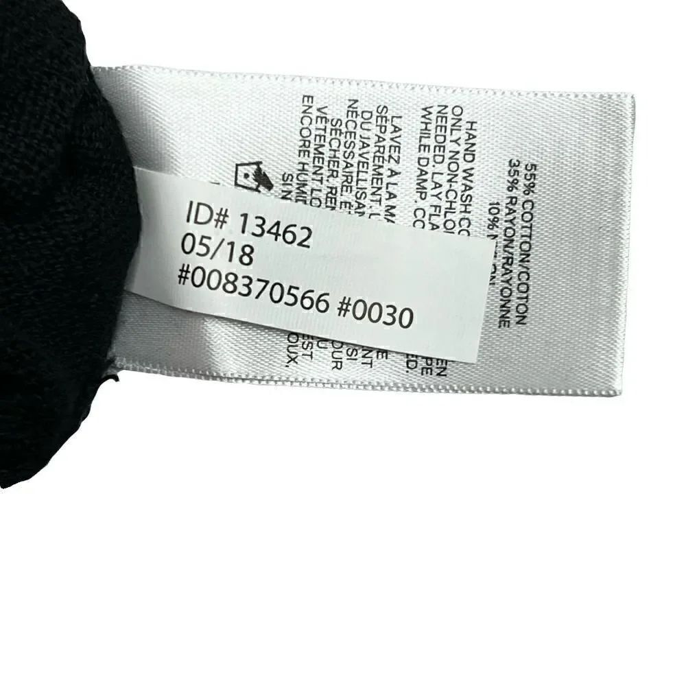 Express black argyle preppy sweater size S - Picture 14 of 15